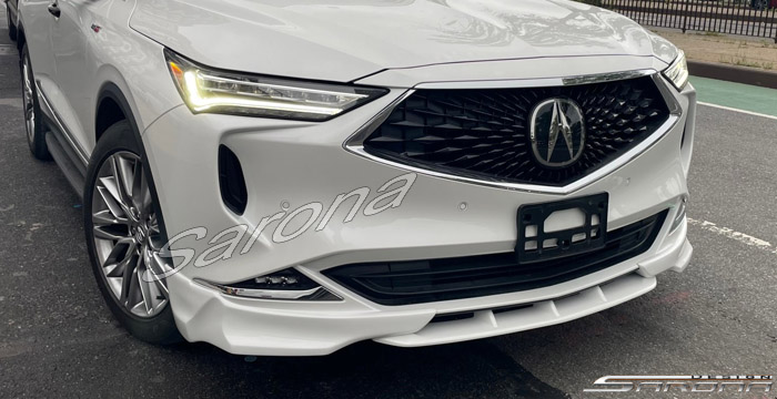 Custom Acura MDX  SUV/SAV/Crossover Front Lip/Splitter (2021 - 2024) - $690.00 (Part #AC-030-FA)